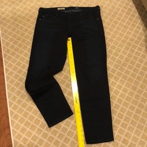 AG Stevie jeans, dark blue wash, nearly brand new